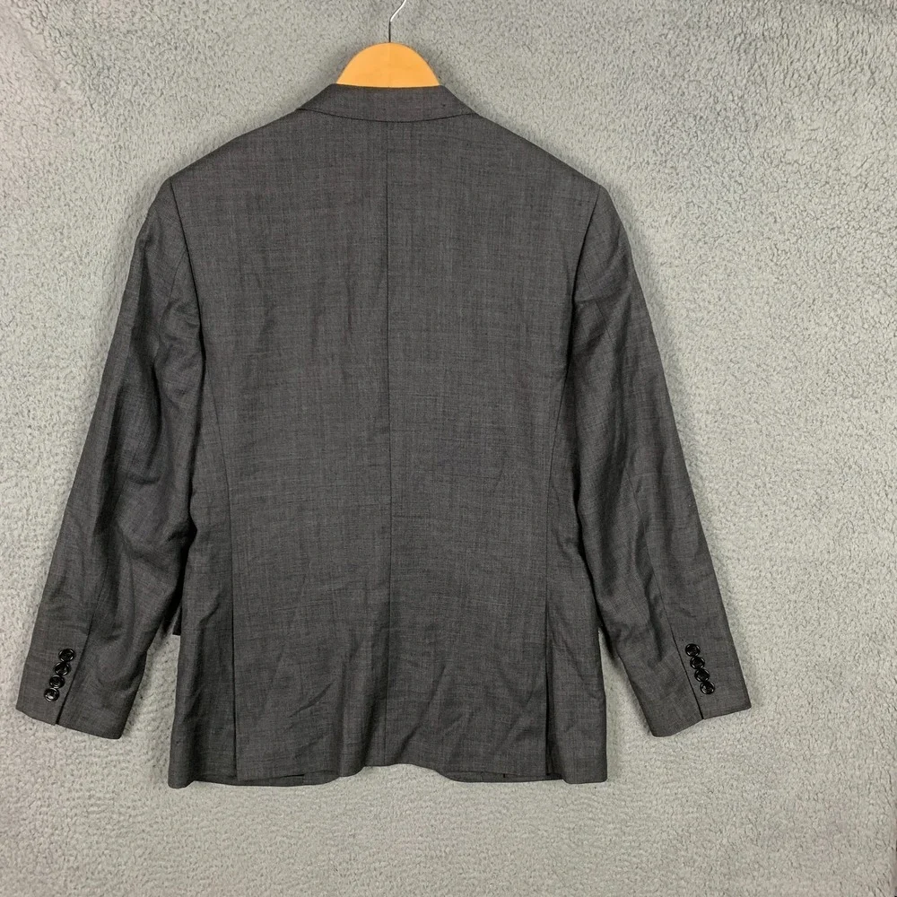 J.Crew Ludlow Suit Jacket Blazer 38S Gray Slim Fit Italian Tollegno Wool $425‎